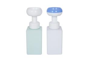 Best 15oz Flower Shape Pressing Foam Sanitizer Dispenser Bottle 450ml wholesale