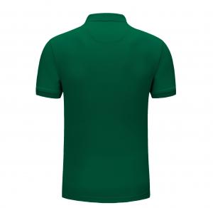 Best Slim Fit Fabric 160gsm Mens Polo Tee Shirts With Printing Logo wholesale