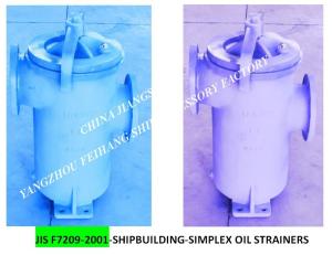 China SIMPLEX OIL STRAINERS FOR MARINE OIL PURIFIER EXPORT  MODEL:FH-200A S-TYPE JIS F7209 on sale