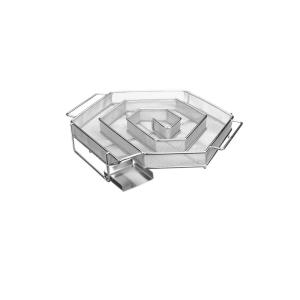 Barbecue Use API Standard 3.75inch Width Woven Wire Mesh Panels , Cold Smoke Generator