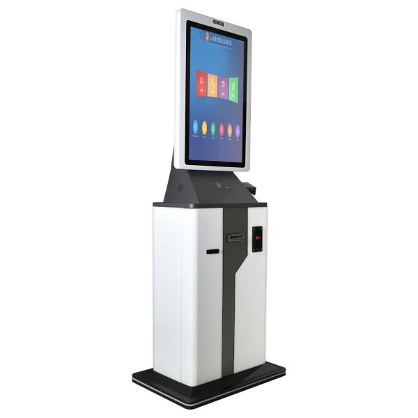 Cheap Convenient Check In Kiosk with Card Dispenser and Android/Linux/Win7/8/10/11 Operating System for sale