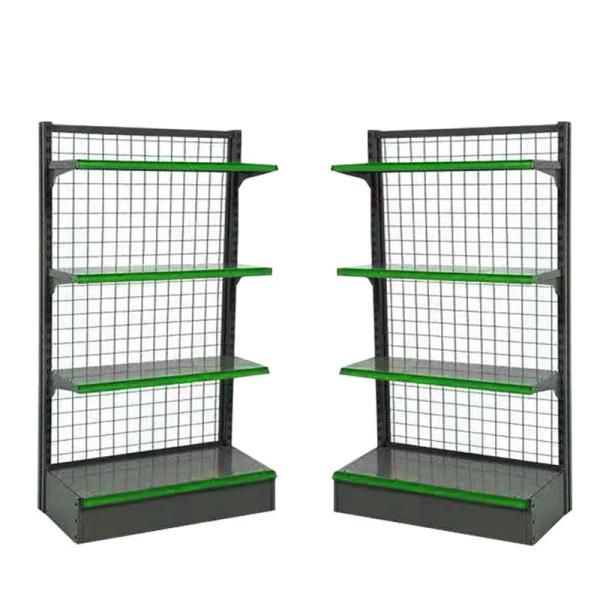 Cheap Xing YE Single-sided Hanging Basket Supermarket Shelf 1000mm*400mm*1300mm Display Shelf Supermarket Rack Store Display Stand T/T for sale