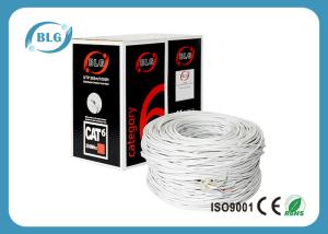 8 Core UTP Cat6 Ethernet Cable Pure Copper 305m Per Box For Computer Networking