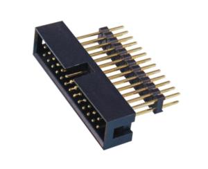 China DIP 2.54mm Pitch 26 Pin Header Connector Straight IDC Female Connector on sale