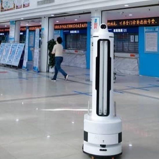 Cheap Remote Control Autonomous UV Light Disinfection Robot for sale