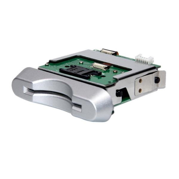 Cheap 2 In1 Manual Insert RFID Card Reader Half Insert Smart Hybrid Card Reader for sale