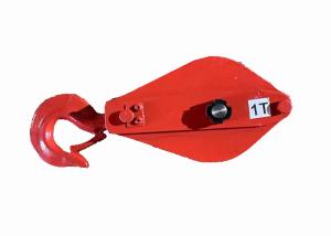 China 1 Ton Single Sheave Pulley Block Snatch Lifting Tools Block on sale