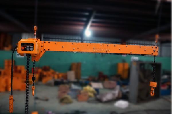 Cheap Customized Color Electric Chain Hoist 500kg With Two Hooks For Lifting Goods for sale
