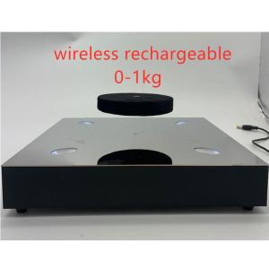 Best wireless rechargeable square base magnetic levitation floating 1KG bottle shoes display with 35mm levitation gap wholesale