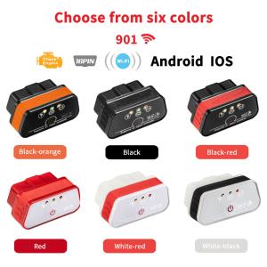 Digital Konnwei Scan Tool KONNWEI KW901 WIFI Elm327 Interface Supports All Obdii Protocols