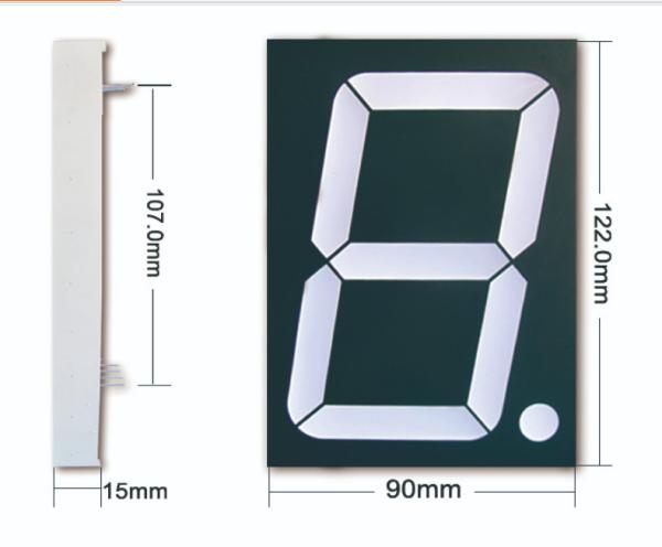 Cheap CC Polarity 575nm Full Color Muti-Color LED Backlight Digital Display 10mm Pixels Smd Module for sale