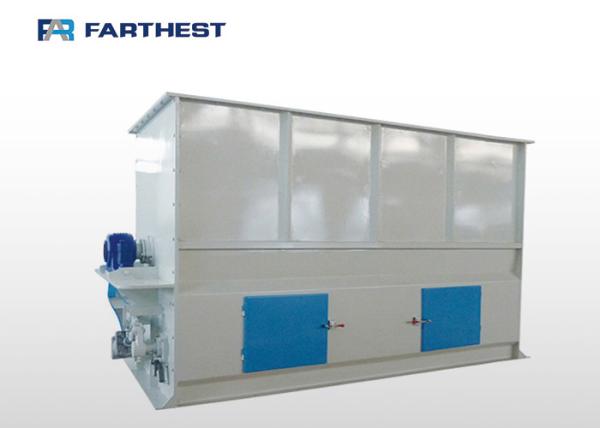 Cheap 5.5kw Double Screw Siemens Motorized Paddle Mixer Machine For Cattle Feed for sale