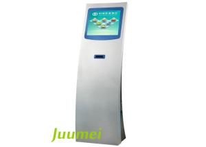 Best Self-Service Touch Screen Ticket Kiosk With Printer For Wireless Doctor Queue Ticket Call Display System wholesale