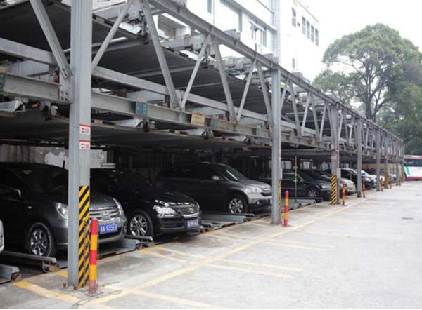 Cheap 2-6 Levels PLC Control Automatic Rotary Car Parking System for sale