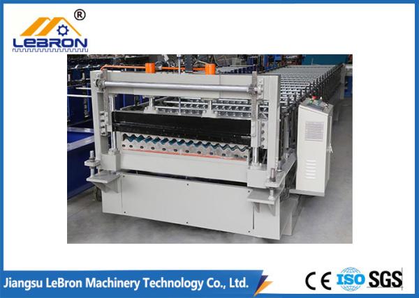 Cheap Floor Deck Corrugated Sheet Roll Forming Machine Quenched Fully Automatic for sale