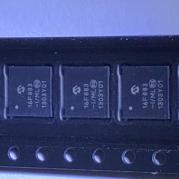 Cheap PIC16F883-I/ML PIC 28 Pin Microcontroller IC QFN Automotive Power Management IC for sale