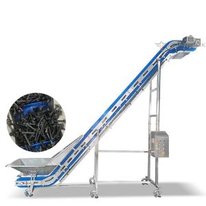 Best 1.6L Full Auto Food Grade PP Belt Bucket Elevator Conveyor For Vertical Conveyor Systems wholesale