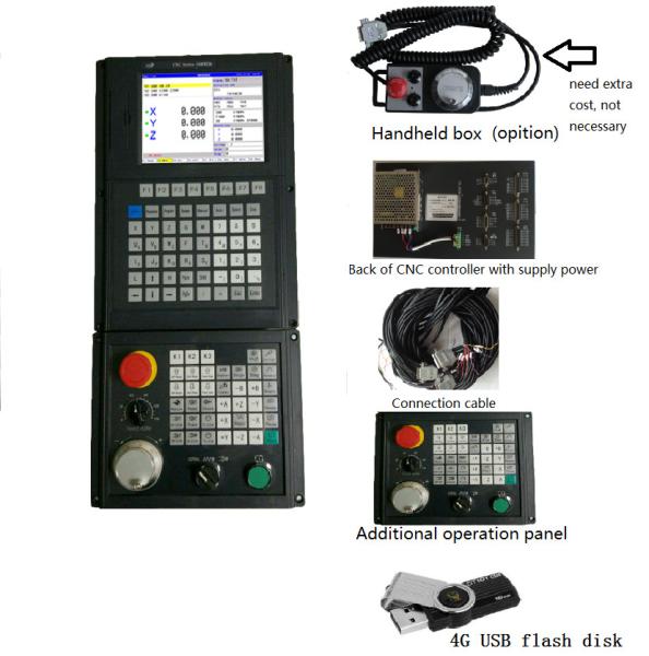 Three To Five Axis Cnc Milling Controller , Computerized Numerical Control Cnc