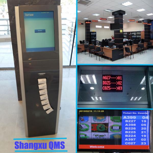 Cheap Hospital customer queue token number Information Display and Ticket Calling system,customer flow queue management system for sale