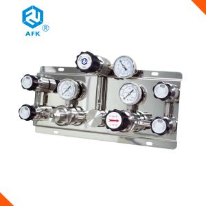 Lab 316 Pressure Reduce Panel , Gas Distribution Panel With Purge Function
