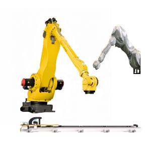 FANUC Versatile M-410iB/140H 5 Axis Industrial  Robot Arm On Palletising And Handling With Robot Protective Cover