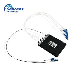 China Dense Wavelength Division Multiplexing 1 * 8 100G DWDM Mux Demux on sale