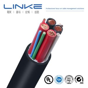 China Round Wire High Voltage 1000V Servo Tracking Cable for Machine Tool Manufacturing on sale