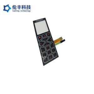 3.3V Driver Voltage Flexible Printed Circuit Membrane Switch with Polyester or Polycarbonate Material