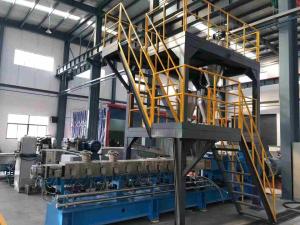 China ISO Polyethylene Plastic Crusher Granulator Waste Plastic Recycling Line on sale