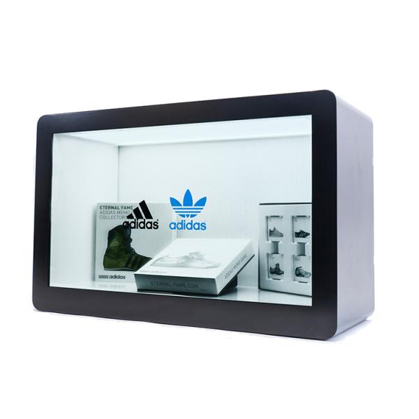 Cheap 55 Inch Customized Transparent Lcd Monitor , Android Network Transparent Touch Screen Monitor for sale