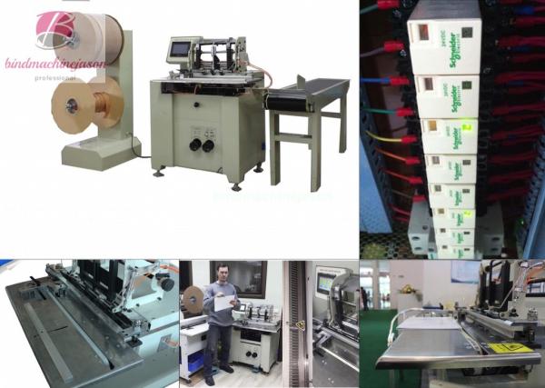 Cheap Semi automatic double o binding machine DCA520 with hanger part for sale