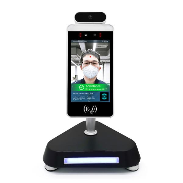 Cheap Temperature Detection 8" Face Recognition Infrared Thermometer for sale