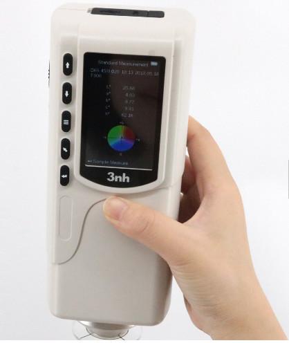 Cheap Large Aperture 20mm Beef Meat Handheld Color Meter Analysis Instrument With QC Software for sale