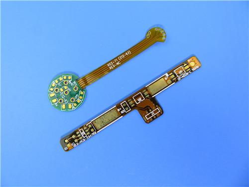 Cheap FPC in Double Sided PCB for 24 pin Connector with 1oz copper foil for Mobile phone built-in antenna FPC Touch screen for sale