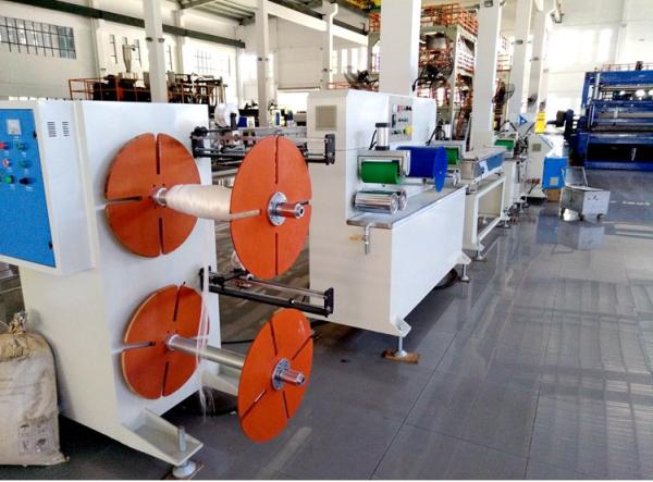 Cheap Fruit Net Making Machine / Fencing Net Making Machine For Wine Bottle Protection for sale