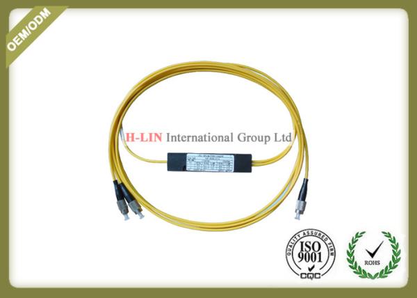 Cheap 1 To 2 Way 4 Way 8 Way Fiber Optical Splitter Dual Window With FC UPC Connector for sale