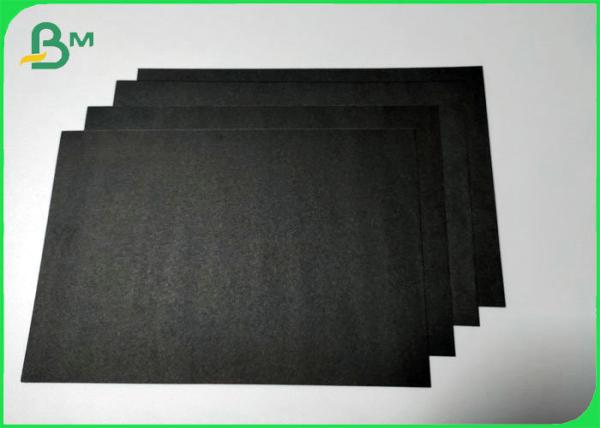 Cheap Recyclable Pollution-Free Uncoated Black Cardboard High Strength Handbags Material for sale