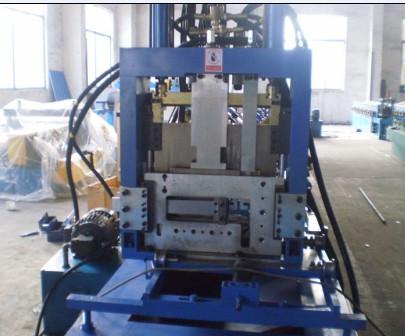 Cheap Automatic Change Size  C Z Purlin Making Machine with Automatic PLC Control Hydraulic Punching for sale