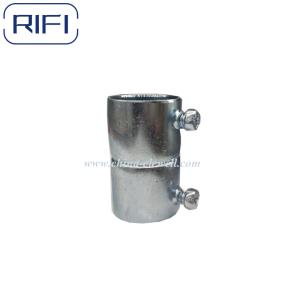 China EMT Steel Coupling Set Screw Type Connect EMT Conduit Pipe on sale