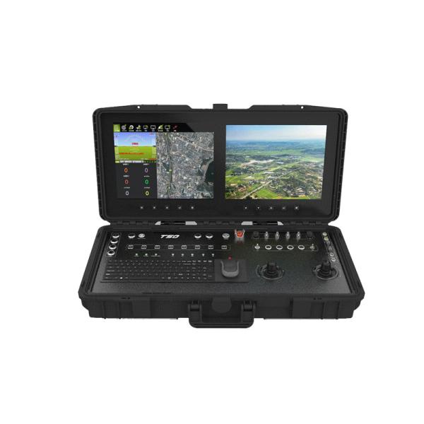 Cheap T50 dual-screen ground control station combines image and data transmission, remote control, and industriacomputing, for sale