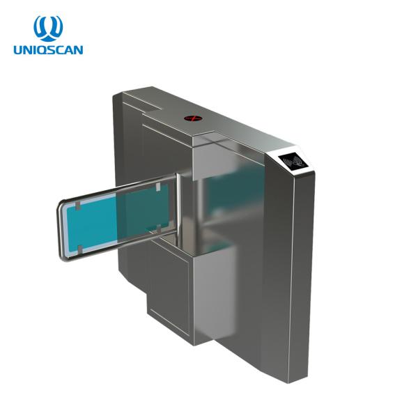 Cheap Customized Bridge Swing Barrier Gate Flap Turnstile Fingerprint RFID Card Access Control for sale