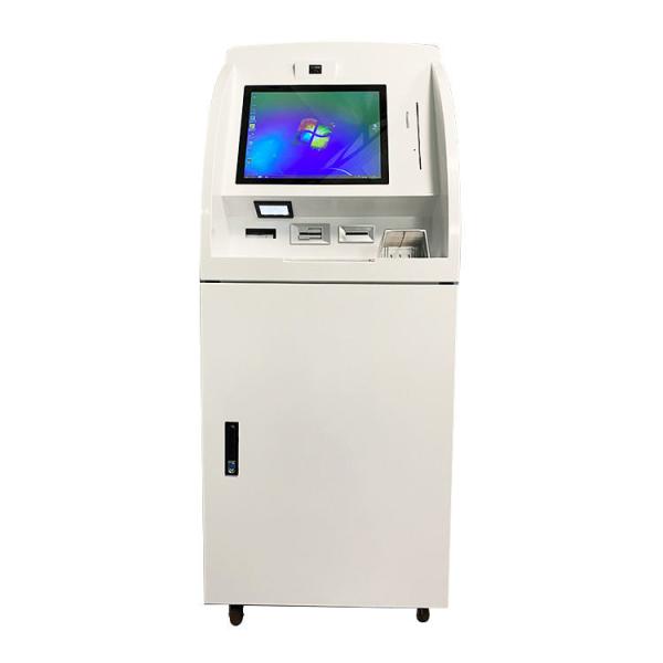 Cheap Self Service Kiosk LCD Cash Deposit Taking ATM Machine Payment Terminal for sale