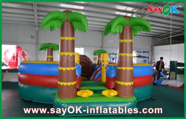 Cheap Bank Transfer Payment Accepted for Inflatable Bouncer Slide with Pool and Coconut Tree for sale