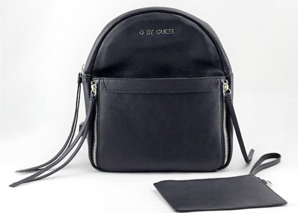 Cheap Mini Size Multi - Use Plain Black Backpack Polyester Lining With Small Purse for sale