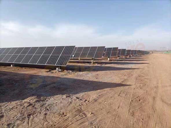 Cheap Customization Single Axis Solar Tracker Solar Panel Tracking System Kit for sale