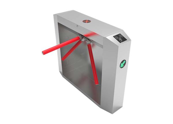 Cheap Hydraulic Buffer 550mm Width Tripod Barrier Gate Finger Print Reader IP45 for sale