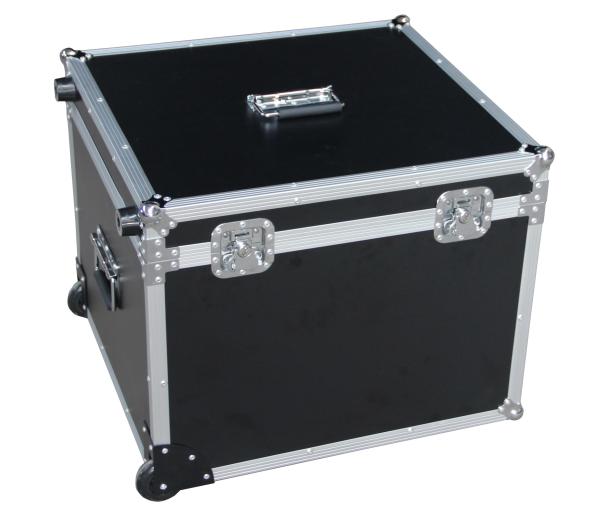 Cheap Custom Aluminium Flight Case With Two Wheels and Trolley System for sale