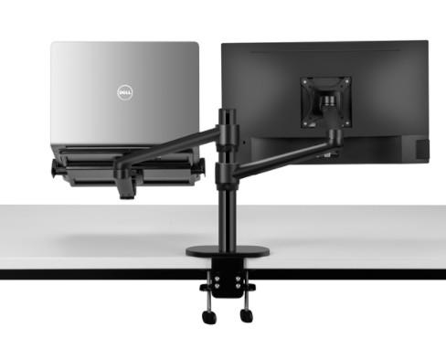 Cheap RoHS Adjustable Computer Monitor Bracket Anodized Casting Aluminium Process for sale