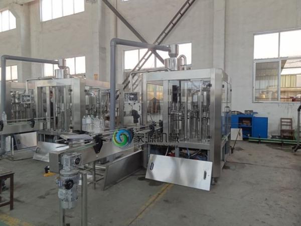 Cheap 12 Pcs Heads Water Bottle Filling Machine Full Automatic CSD Filling Equipment for sale