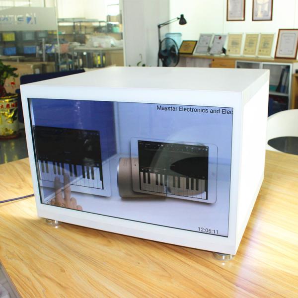 Cheap OEM Transparent Lcd Display Box , Small Transparent Touch Screen Panel for sale